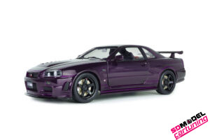 1:18 Nissan Skyline R34 GT-R Z Tune - 1999 - Violet minuit