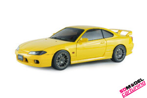 1:18 Nissan Silvia S15 Spec-R Aero - 1999 - Geel