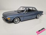 1:12 BMW 3.0 CSI E9 - 1971 - Baikal blue metallic - Aluminum Alpina II rims!