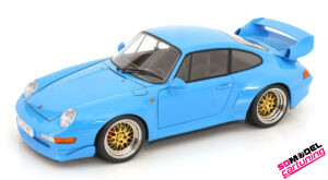 1:12 Porsche 911 (993) GT2 1996 Blauw - BBS velgen