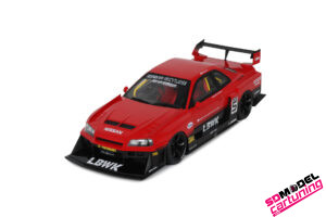 1:18 Nissan Skyline R34 GT-R LB Super Silhouette - Aktiv Rot
