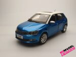 1:18 Skoda Fabia - 2015 - Metallic blue