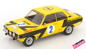 1:18 Opel Ascona A #2 – Rallye Akropolis 1975 – Röhrl/Berger