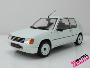 1:18 Peugeot 205 1.3L Rally - 1988 - White