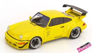 1:18 Porsche 911 (964) RWB Natalie - 2023 - Geel