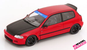 1:18 Honda Civic (EG6) Spoon version - 1991 - Rood