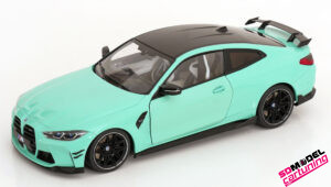 1:18 BMW M4 Performance Parts - 2025 - Solido Works Turquoise