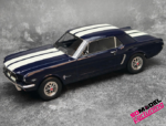 1:18 Ford Mustang Coupé - 1966 - Blu Nightmist metallizzato