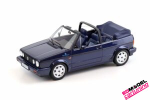 1:18 Volkswagen Golf MK1 Cabriolet Etienne Aigner - 1990 - Azul medianoche metalizado