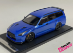 1:18 Nissan GT-R R35 Wagon - Blauw metallic