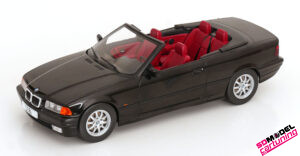 1:18 BMW E36 318I Cabriolet - 1993 - Zwart