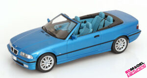 1:18 BMW E36 328I Cabriolet - 1994 - Blauw metallic