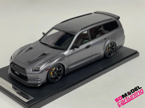 1:18 Nissan GT-R R35 Wagon - Grijs metallic