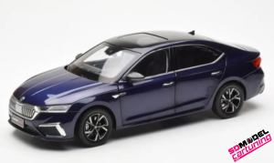 1:18 Skoda Octavia Pro - 2021 - Donkerblauw metallic