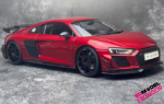 Audi R8 V10 RWD Cupé de 1:18 - 2021 - Rojo metálico