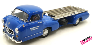 1:18 Mercedes Benz Renntransporter 'Das Blaue Wunder' - 1955 - Bleu