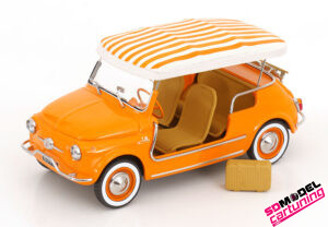 1:18 Fiat 500 Jolly - 1965 - Oranje