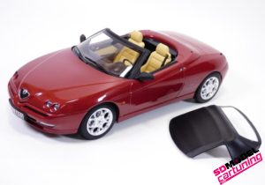 Alfa Romeo Spider 1:18 - 1999 - Rojo Proteo metalizado
