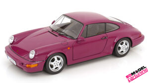 1:12 Porsche 911 964 RS met Cup velgen - 1992 - Ruby Red