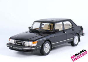 1:18 Saab 900 Turbo Sedán - Negro metálico