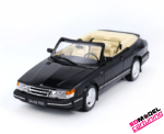 1:18 Saab 900 Turbo Convertible - Negro
