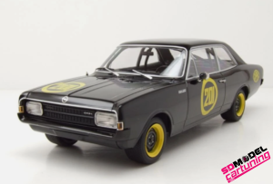 Opel Rekord C a escala 1:18 - 1967 - #201 Negro