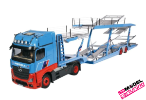 1:18 Mercedes-Benz Actros avec remorque Lohr Mosolf