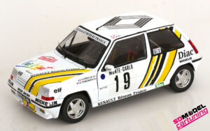 1:18 Renault 5 GT Turbo MK II #19 - Rally Monte Carlo 1989
