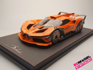 1:18 Bugatti Bolide - Oranje / Carbon