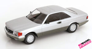 1:18 Mercedes-Benz 560 SEC C126 – 1985 – Zilver