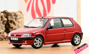 1:18 Peugeot 106 S16 - 1998 - Diablo Rood