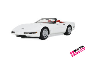 1:18 Chevrolet Corvette C4 Convertible - 1995 - Arctic White
