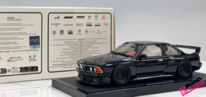 1:18 BMW 635 CSI E24 - Widebody by Coutner 2021 - Deep blue metallic