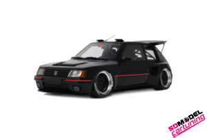 1:18 Peugeot 205 Khyzyl Saleem - 2018 - Black