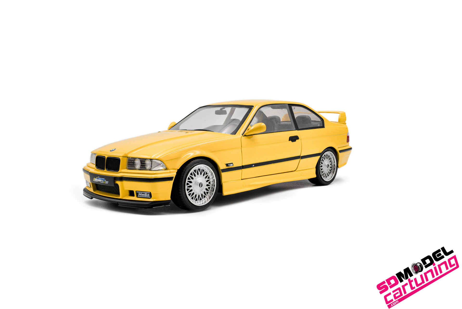 1:18 BMW E36 M3 1991 - Solido Works - Dakar yellow